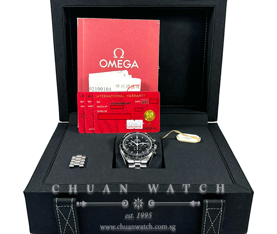 Omega Speedmaster Moonwatch Professional Co-Axial Master Chronometer 3861 Chronograph Sapphire 42mm 310.30.42.50.01.002 Black - Image 2