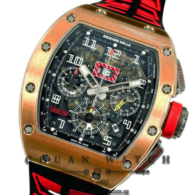 Richard Mille RM011 Rose Gold Titanium - Discontinued