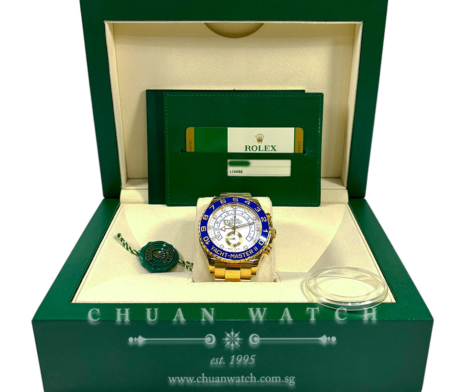 Rolex Yacht-Master II Yellow Gold 44mm 116688 - Discontinued - Image 2