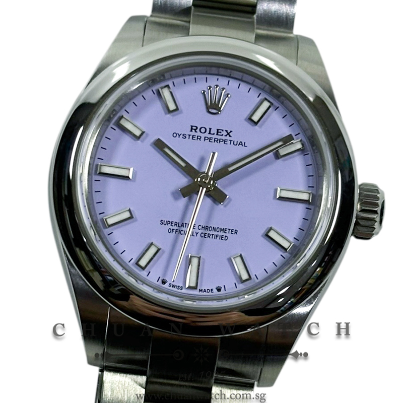 Rolex Oyster Perpetual 28 276200 Lavender