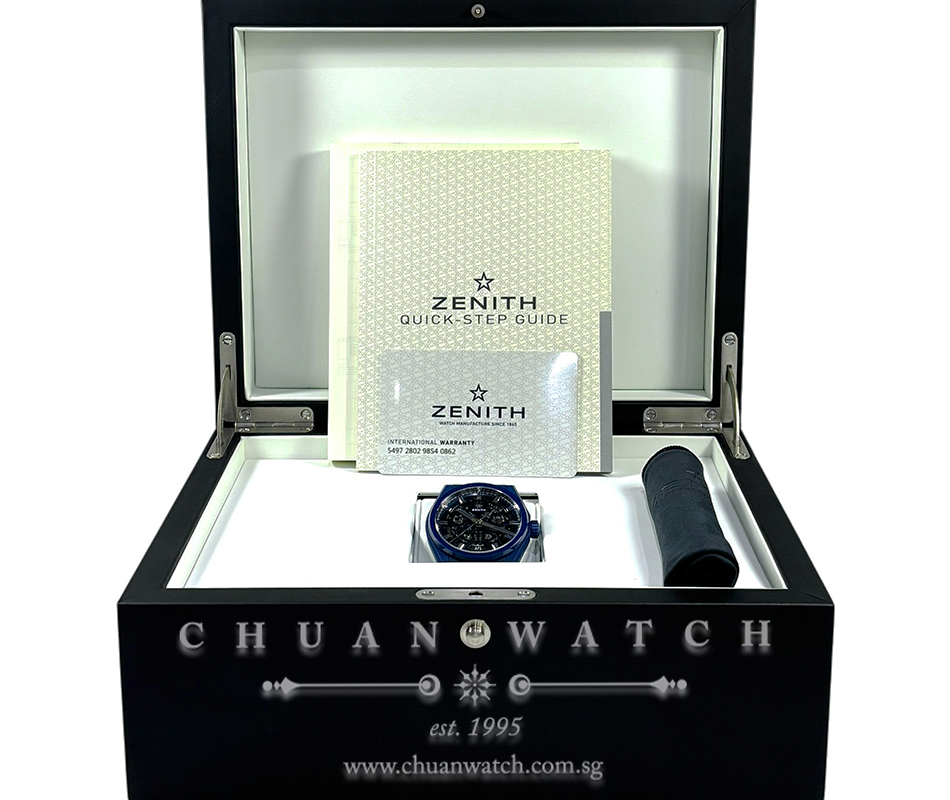 Zenith Defy Classic Blue Ceramic 41mm 49.9003.670/51.R793