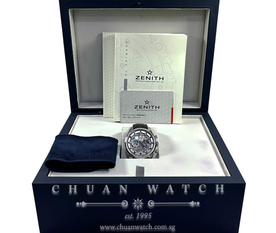 Zenith El Primero Chronomaster Full Open 42mm 03.2081.400/78.C813 - Discontinued - Image 2