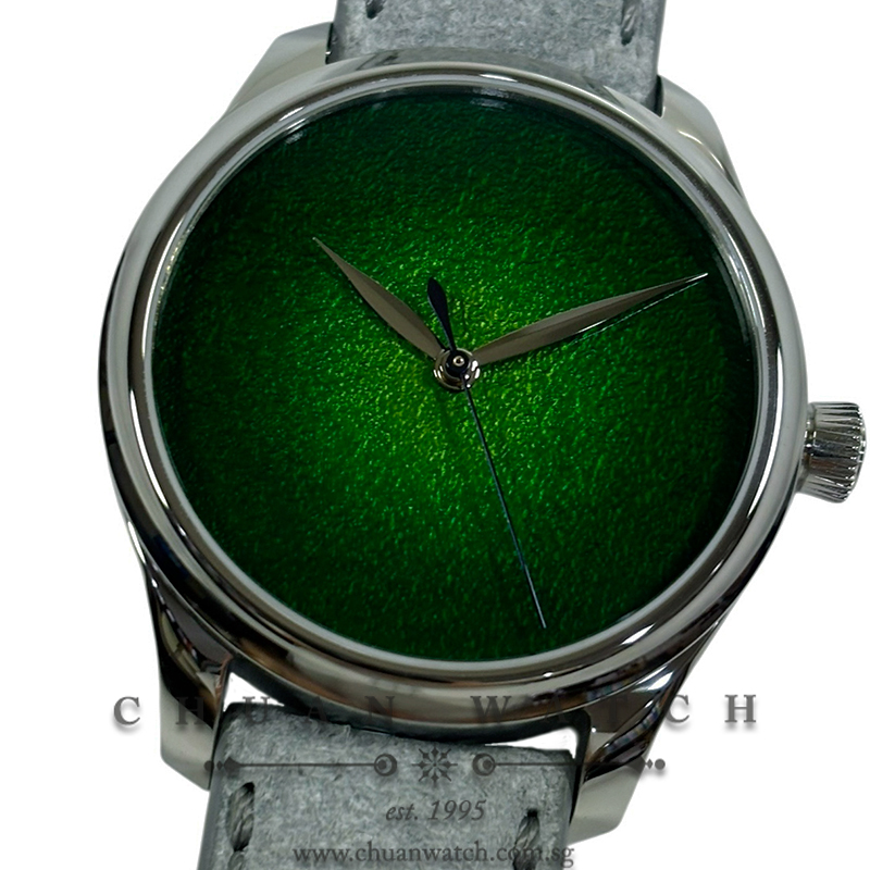 H. Moser & Cie Endeavour Centre Seconds Concept Lime Green Enamel 42mm 1200-1233