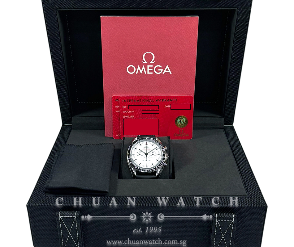 Omega Speedmaster Moonwatch Professional Co-Axial Master Chronometer 3861 Chronograph Sapphire 42mm 310.32.42.50.04.002 White - Image 2