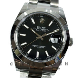 Rolex DateJust 41 126300 Black Index