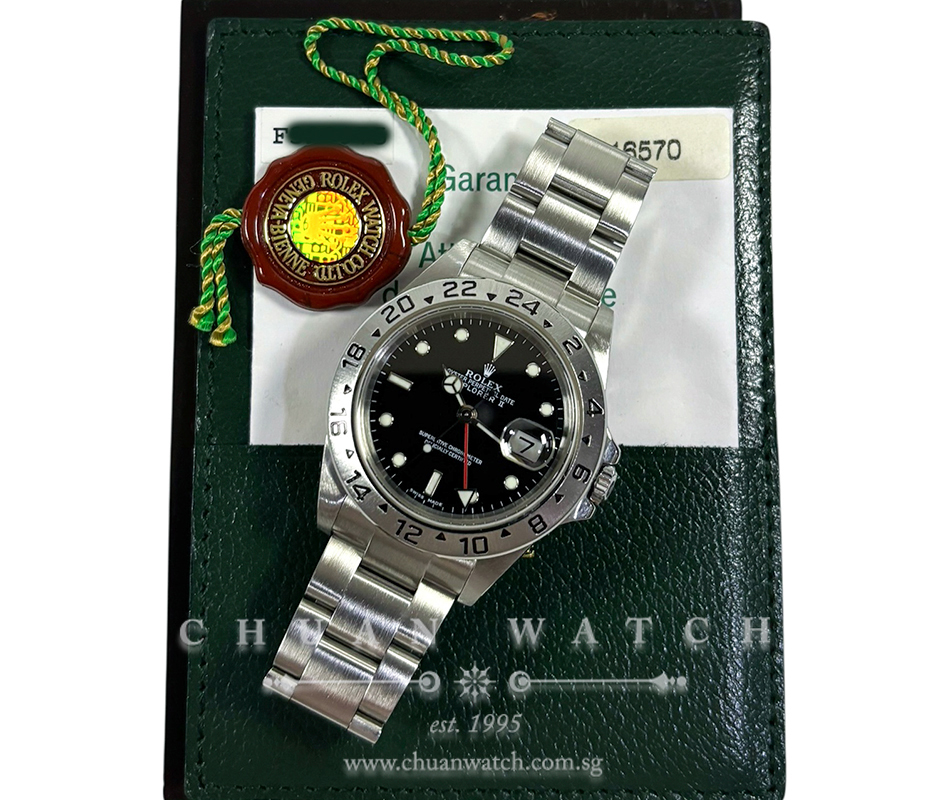 Rolex Explorer II 40mm 16570 Black - Discontinued - Image 2
