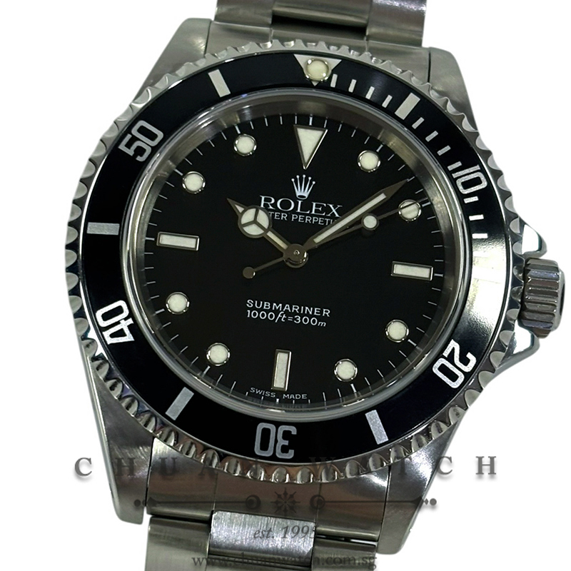 Rolex Submariner No-Date '2-Liner' 14060M - Discontinued