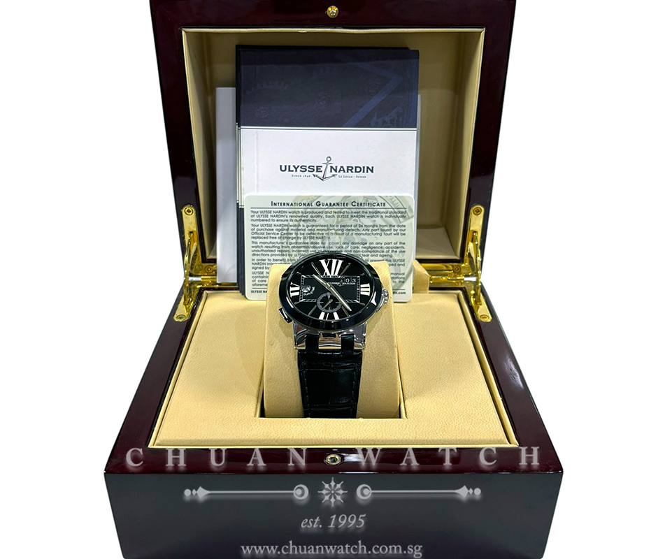 Ulysse Nardin Executive Dual Time 43mm 243-00/42 Black - Discontinued - Image 2