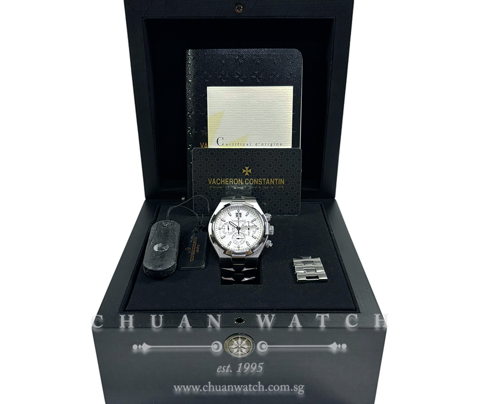 Vacheron Constantin Overseas Chronograph '2nd Generation' 42mm 49150 Silver - Discontinued - Image 2