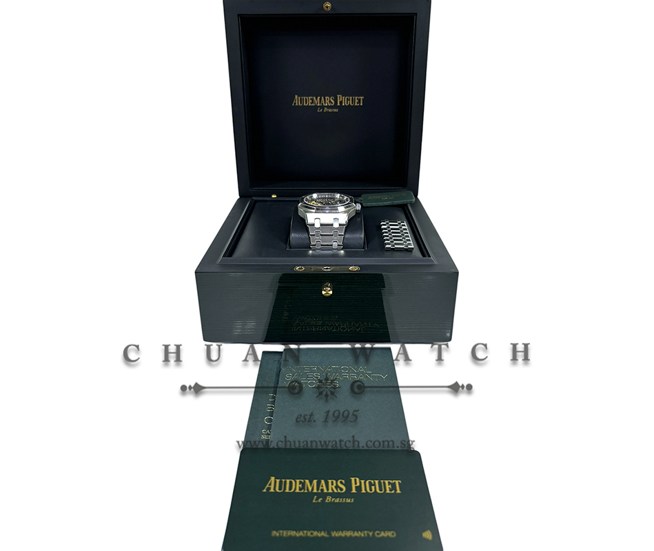 Audemars Piguet Royal Oak Double Balance Wheel Openworked Steel 41mm 15407ST - Image 2