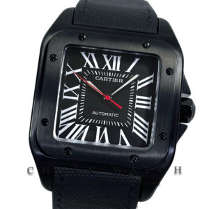 Cartier Santos 100 Carbon Large ADLC-Steel WSSA0006 - Discontinued