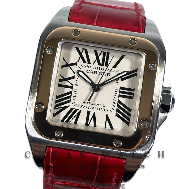 Cartier Santos 100 Medium Two-Tone W20107X7 - Discontinued