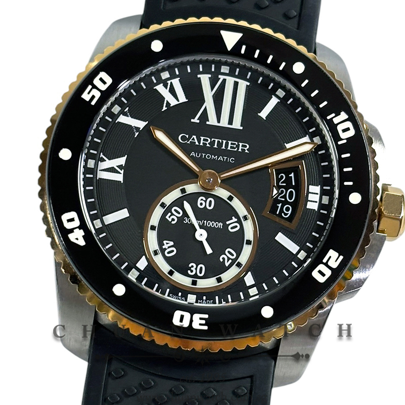 Cartier Calibre de Cartier Diver Two-Tone 42mm W7100055 - Discontinued