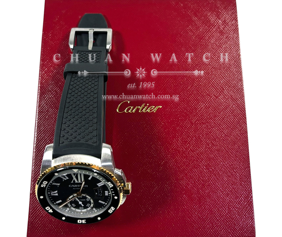 Cartier Calibre de Cartier Diver Two-Tone 42mm W7100055