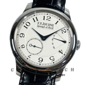 F.P.Journe Chronometre Souverain Calibre 1304 Platinum 40mm Silver