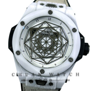 Hublot Big Bang Unico Sang Bleu White Ceramic 45mm 415.HX.2027.VR.MXM19  (Limited Edition of 200 Pieces Only)