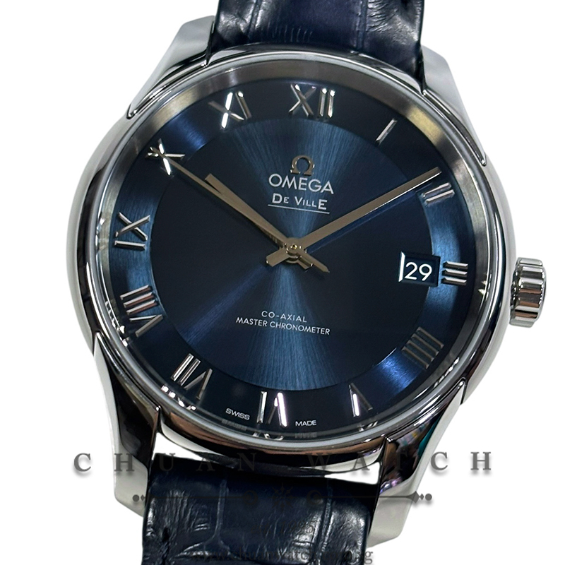 Omega De Ville Hour Vision Co-Axial Master Chronometer 41mm 433.13.41.21.03.001 Blue - Discontinued
