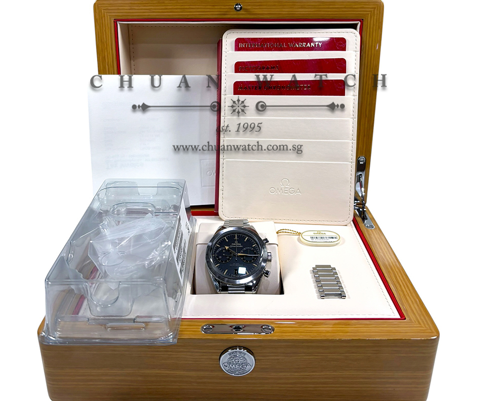 Omega Speedmaster '57 'Broad Arrow' Co-Axial Master Chronometer Chronograph 40.5mm 332.10.41.51.01.001 Black - Image 2
