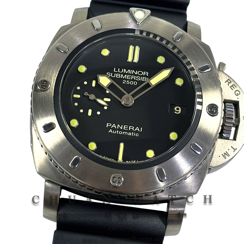 Panerai Luminor Submersible 2500M 1950 3-Days Titanium 47mm Pam 364 P  (Limited Edition of 1000 Pieces Only)