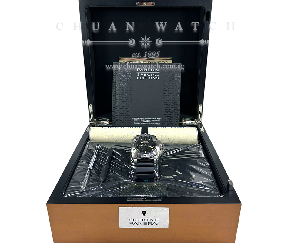 Panerai Luminor Submersible 2500M 1950 3-Days Titanium 47mm Pam 364 P  (Limited Edition of 1000 Pieces Only) - Image 2
