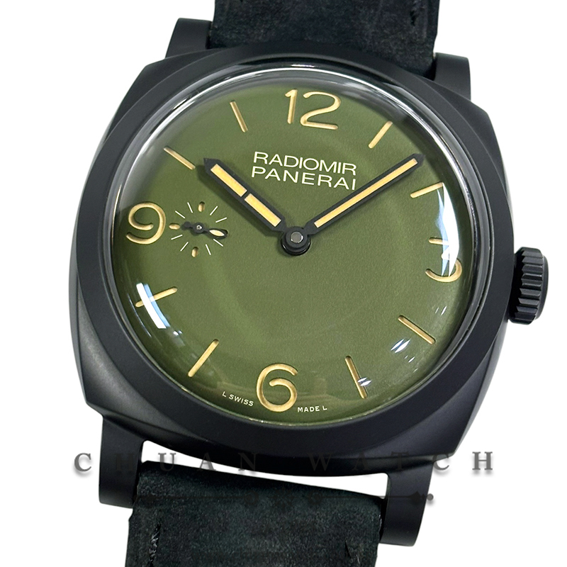 Panerai Radiomir 1940 3-Days Military Green Ceramic 48mm Pam 997 V - Discontinued
