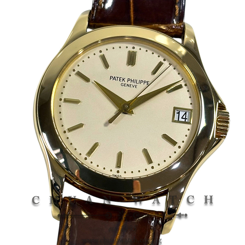 Patek Philippe Calatrava Automatic Date Yellow Gold 37mm 5107J-001 - Discontinued
