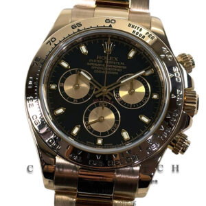 Rolex Cosmograph Daytona Everose 116505 Black-Pink Index - Discontinued