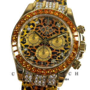 Rolex Cosmograph 'Leopard' Daytona Yellow Gold 116598SACO - Discontinued