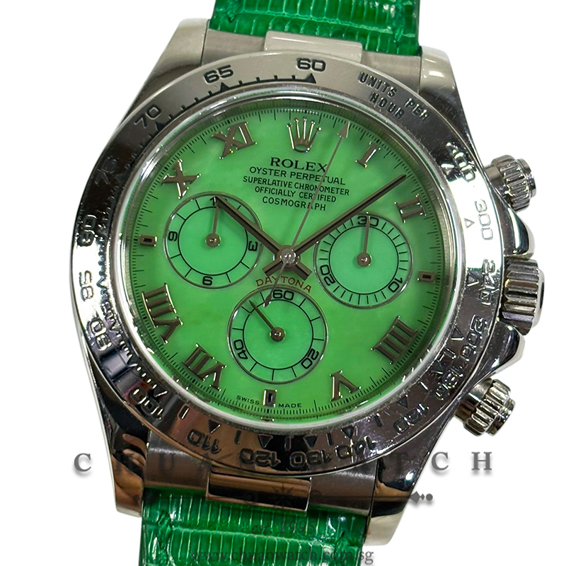 Rolex Cosmograph 'Green Beach' Daytona White Gold 116519 - Discontinued