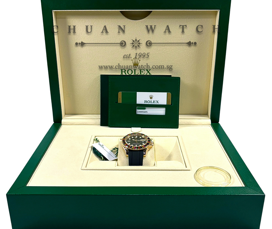 Rolex Gents' Yacht-Master Tutti Frutti 'Candy Crush' Everose 40mm 116695SATS Black - Discontinued - Image 2
