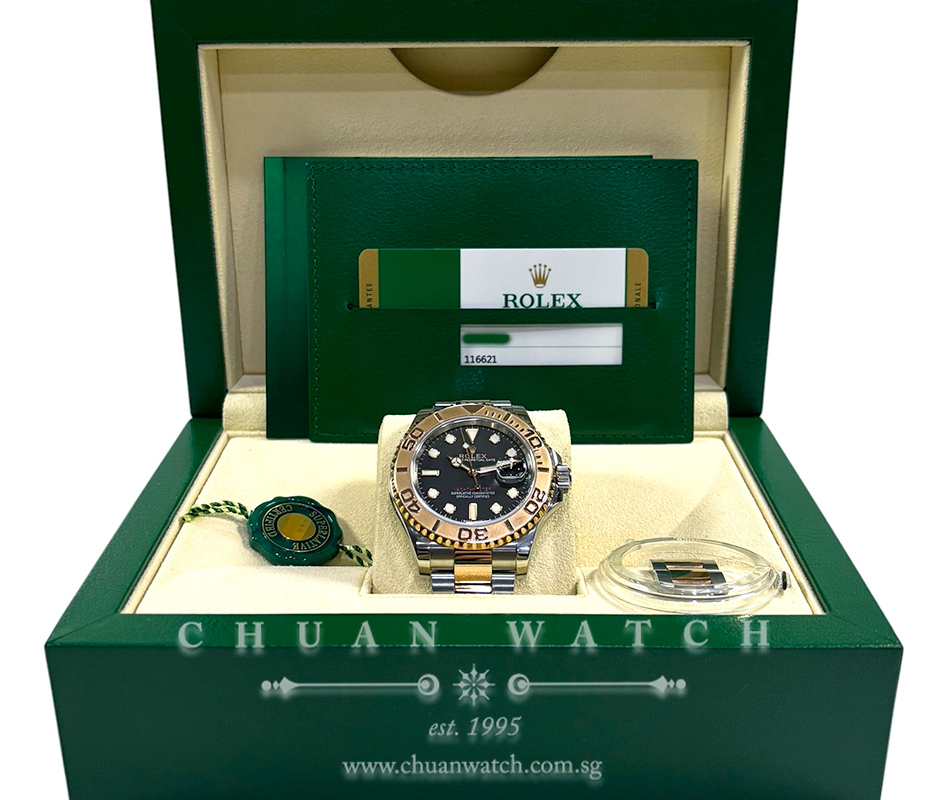 Rolex Gents' Yacht-Master Two-Tone 40mm 116621 Black - Discontinued - Image 2