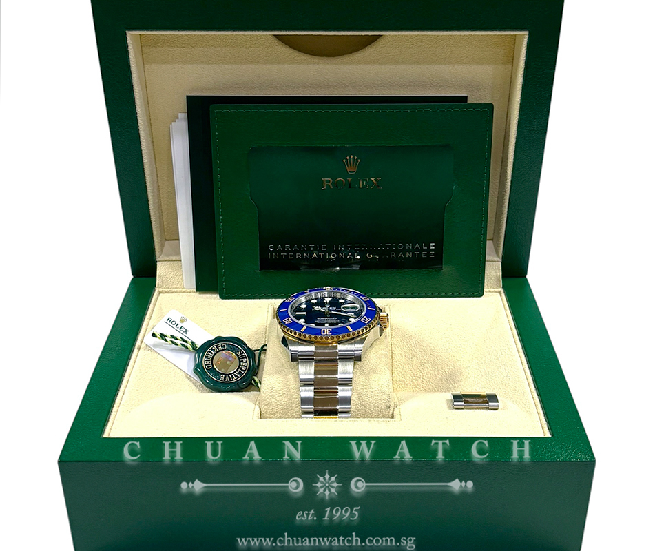 Rolex Submariner Date Two-Tone 41mm 126613LB Blue - Image 2