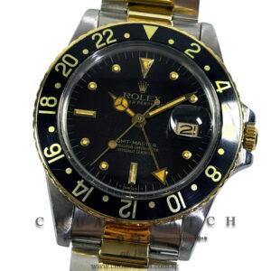Rolex Vintage GMT-Master Two-Tone 16753 'Nipple' Tritium - Discontinued