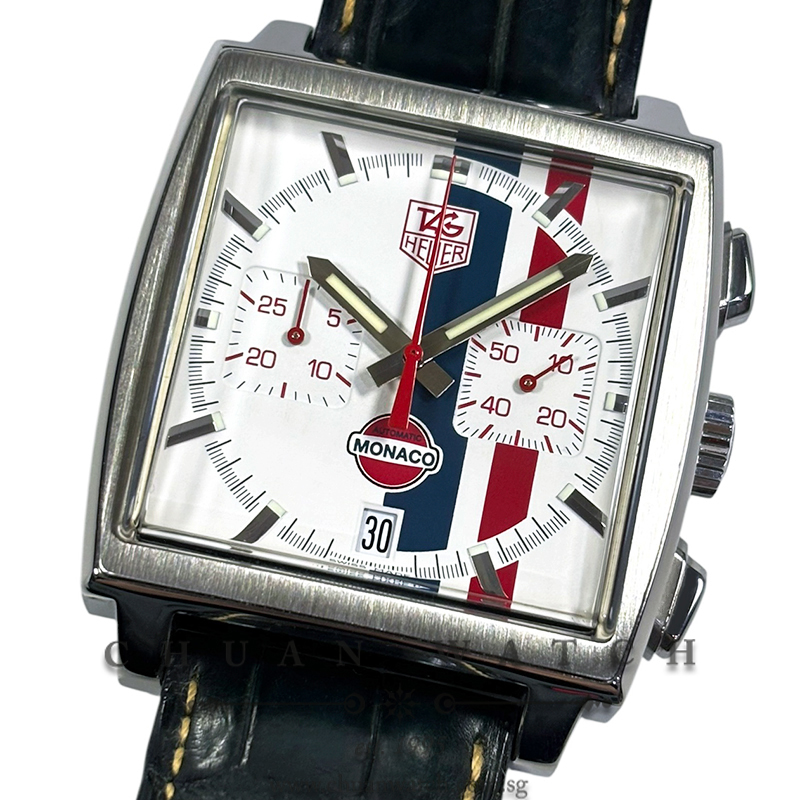 Tag Heuer Monaco Chronograph 'Steve McQueen' Calibre 17 Gulf Edition 38mm CW2118  (Limited Edition of 4000 Pieces Only)