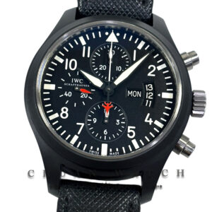 IWC Pilot's Watch Chronograph 'Top Gun' Black Ceramic 44mm IW378901 - Discontinued