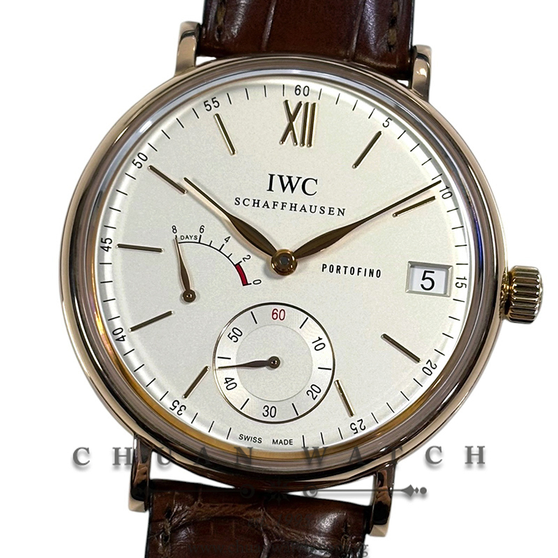 IWC Portofino Hand-Wound 8-Days Rose Gold 45mm IW510107