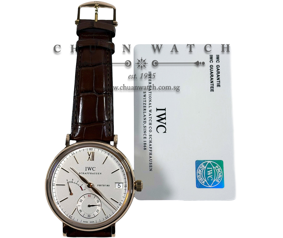 IWC Portofino Hand-Wound 8-Days Rose Gold 45mm IW510107 - Image 2