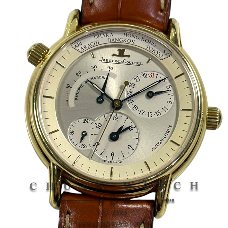 Jaeger-LeCoultre Master Geographic Yellow Gold 38mm QA169102 - Discontinued