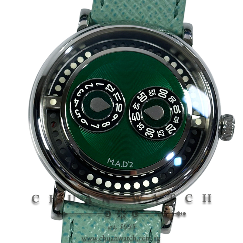 MB&F M.A.D.2 by Eric Giroud Green 42mm - Discontinued