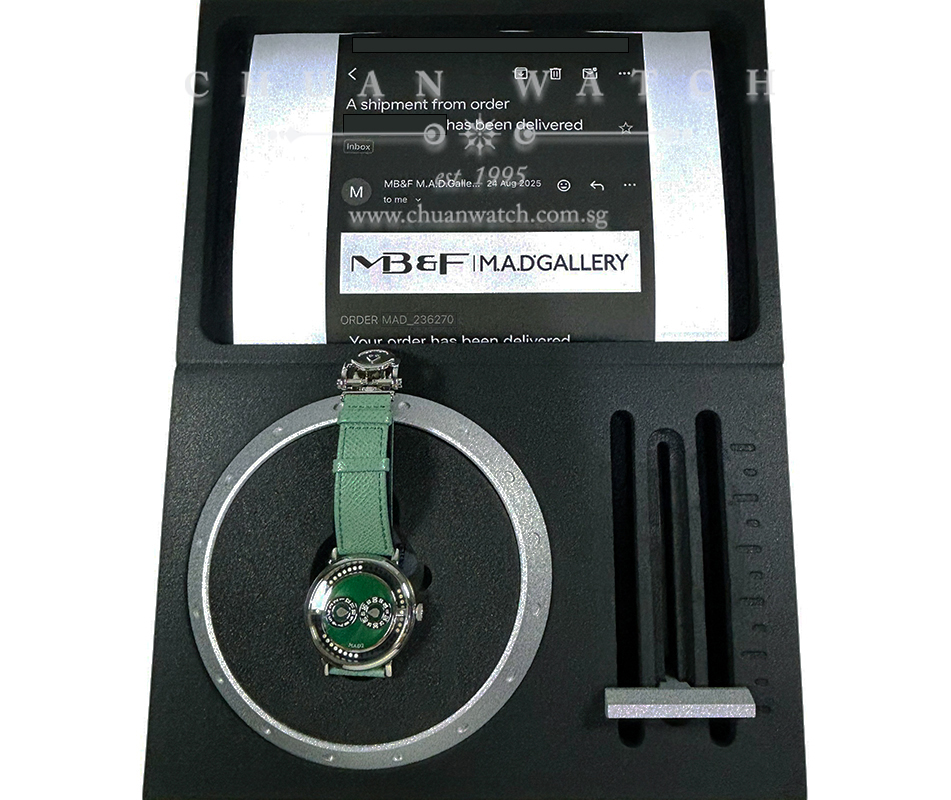 MB&F M.A.D.2 by Eric Giroud Green 42mm - Discontinued - Image 2