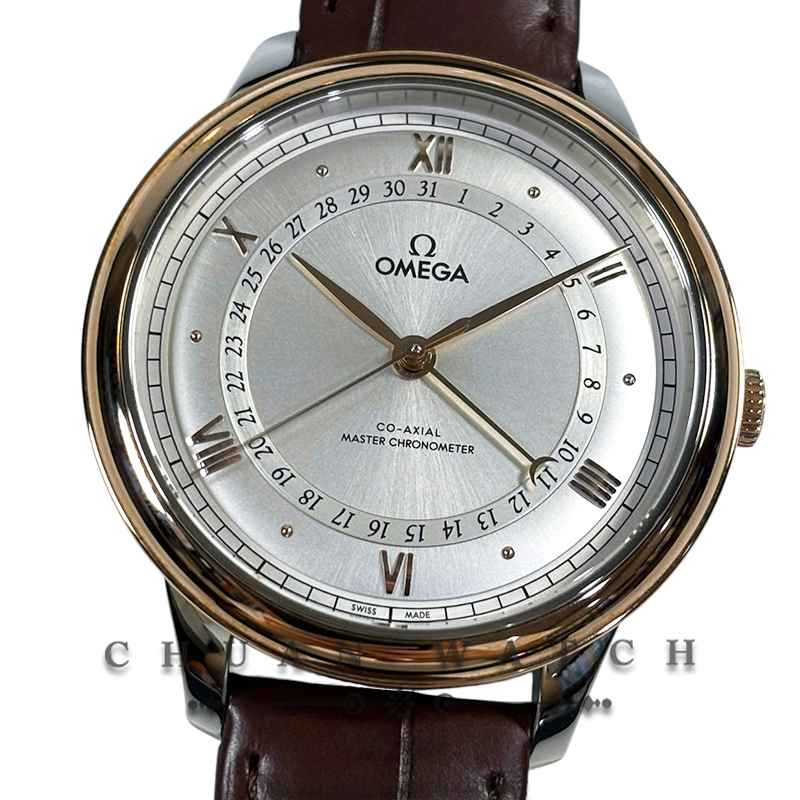 Omega De Ville Prestige Co-Axial Master Chronometer Two-Tone 42mm 434.23.42.22.02.001 Silver
