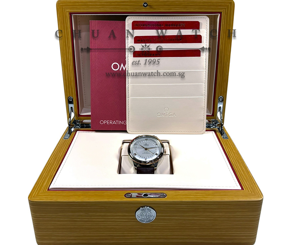 Omega De Ville Prestige Co-Axial Master Chronometer Two-Tone 42mm 434.23.42.22.02.001 Silver - Image 2