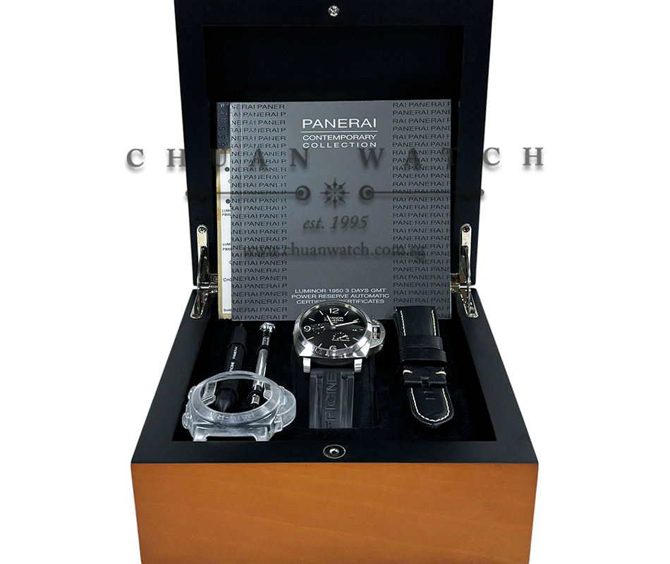 Panerai Luminor GMT Power-Reserve 1950 3-Days 44mm Pam 321 O - Discontinued - Image 2