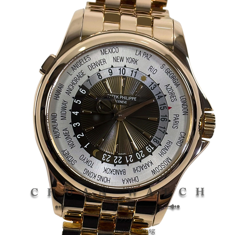 Patek Philippe World Time Rose Gold 39.5mm 5130/1R-011 - Discontinued