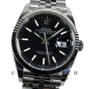 Rolex DateJust 36 Jubilee 126234 Black Index