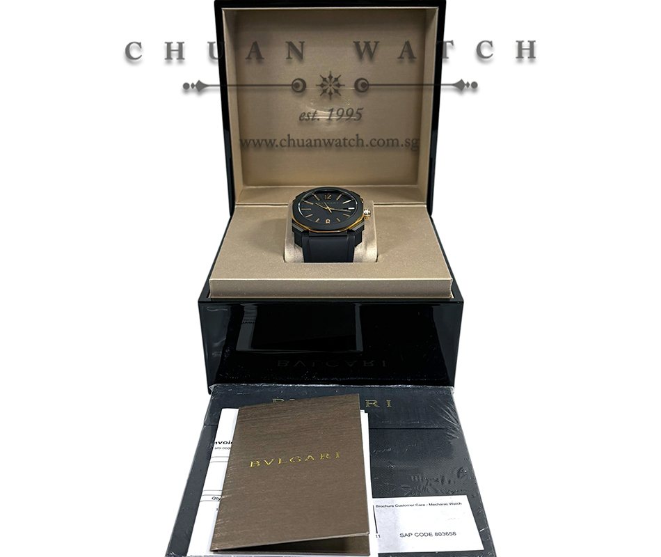 Bvlgari Octo L’Originale Solotempo DLC-Steel 41mm 103085 - Discontinued - Image 2