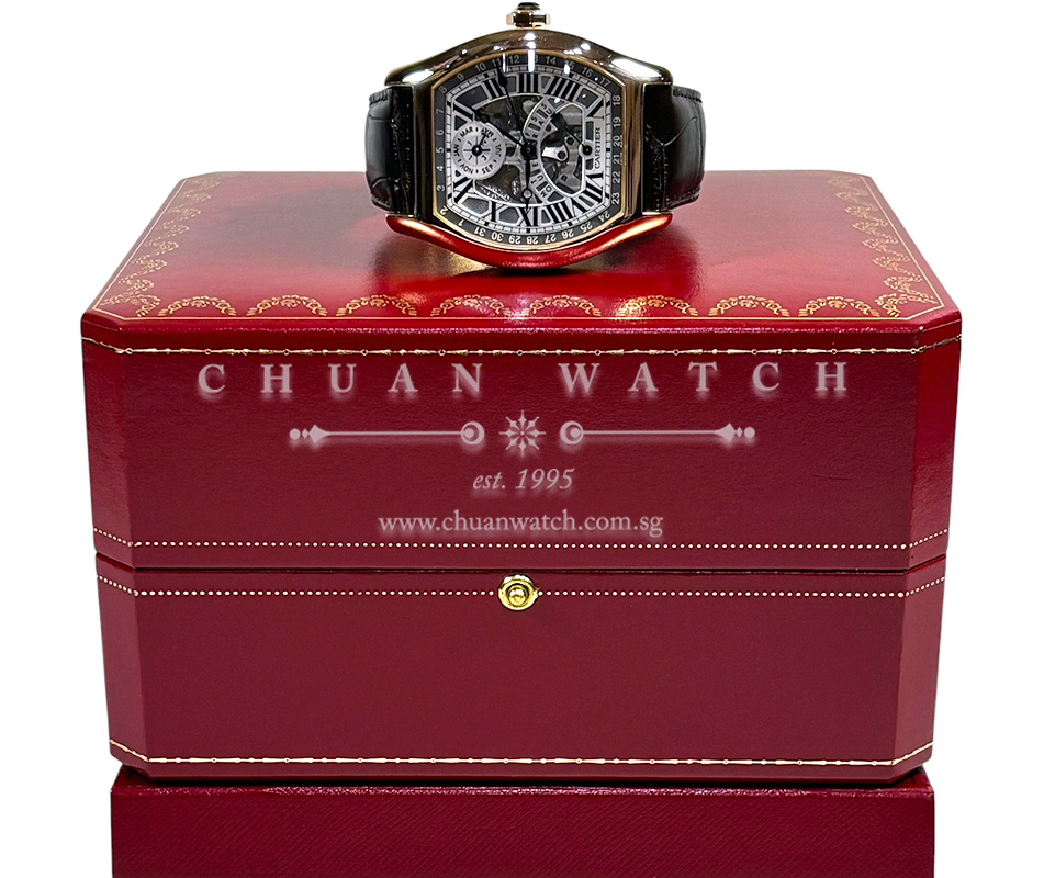 Cartier Tortue XL Skeleton Perpetual Calendar Rose Gold 41mm W1580003 - Discontinued - Image 2