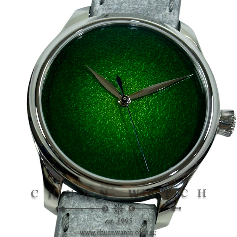 H. Moser & Cie Endeavour Centre Seconds Concept Lime Green Enamel 42mm 1200-1233
