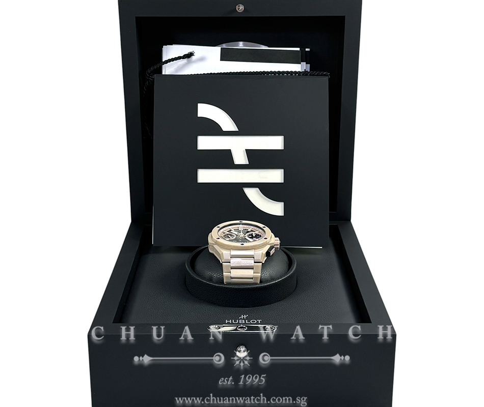 Hublot Big Bang Unico Integrated Beige Ceramic 42mm 451.CZ.4620.CZ  (Limited Edition of 250 Pieces Only) - Image 2