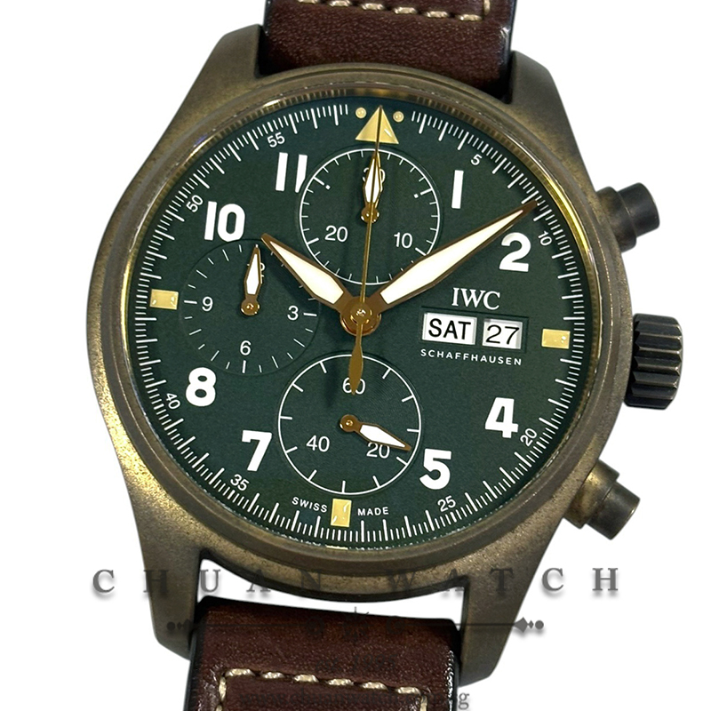 IWC Pilot's Watch Spitfire Chronograph Bronze 41mm IW387902 - Discontinued